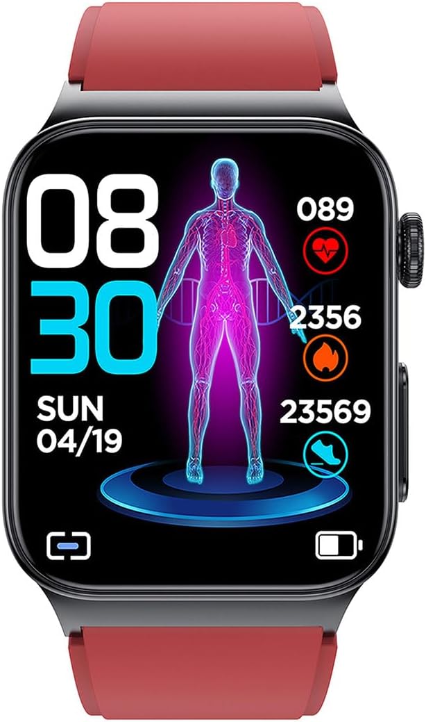 Watchmark Cardio One Smartwatch Red, One Size