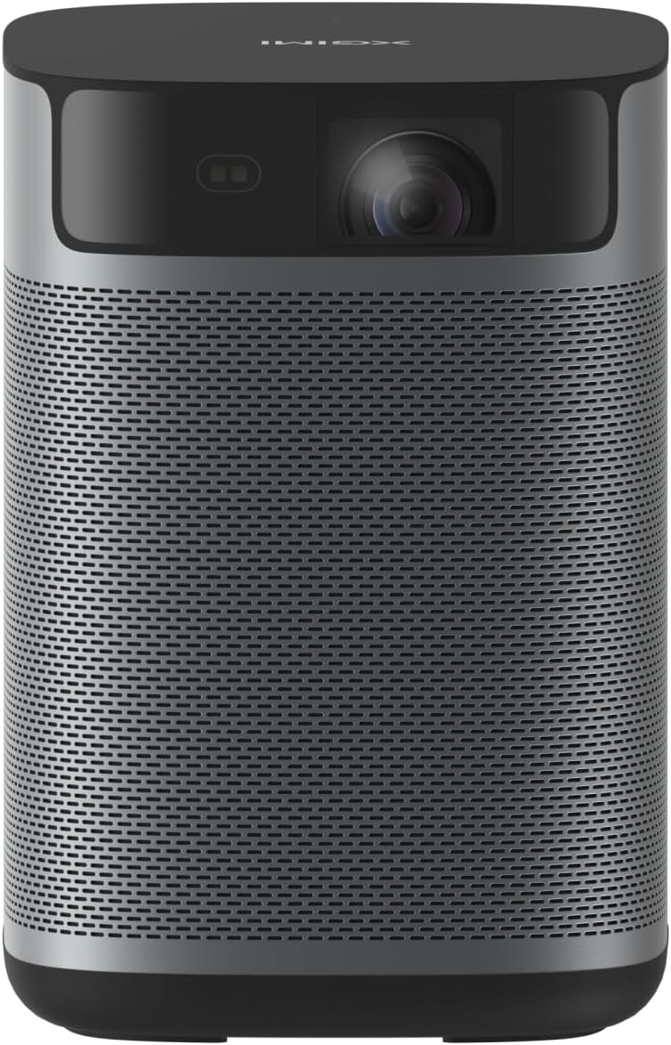 XGIMI MoGo 2 Pro (New) 1080P Portable Video Projector, Compatible with Google TV & Netflix, 430 Lumens ISO, 2X8W Speakers, Compatible with 4K, Autofocus, Smart Eye Protection