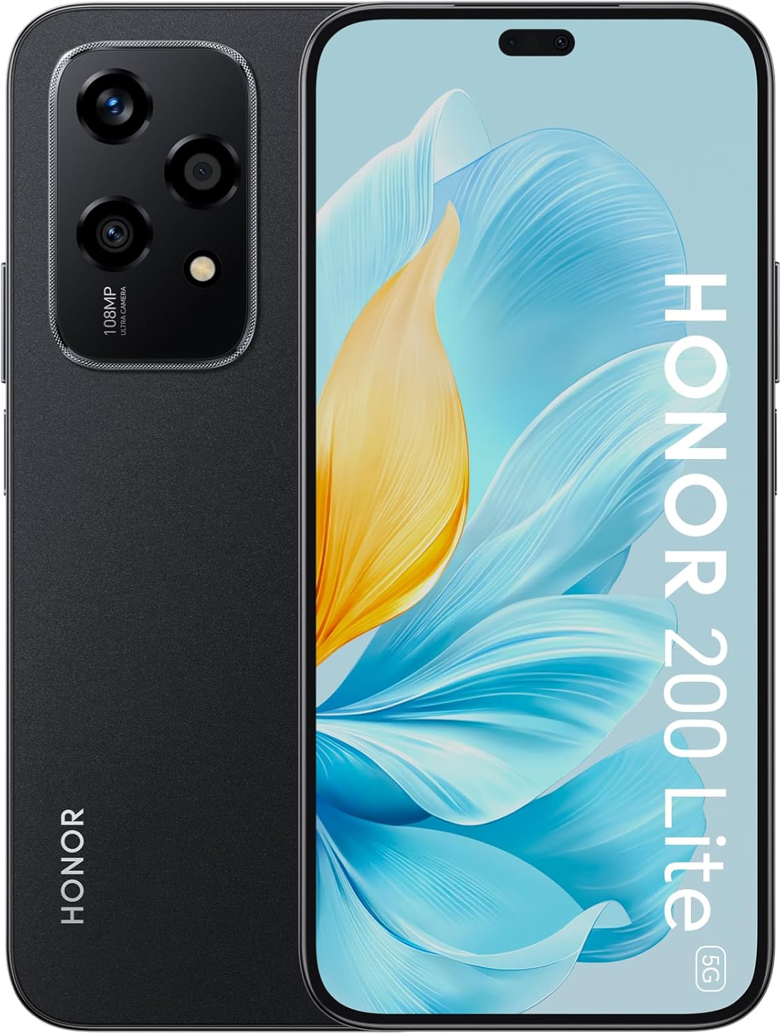 Honor 5G Smartphone, Android 14, Black