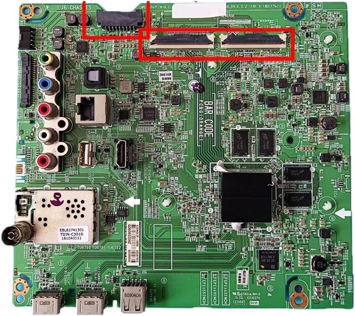 Motherboard EAX66804605 EAX66804605(1.1), Compatible with LG 55 Inch 55UH650V 55UH668V 55UH661V LC550EGG TVs, TV Accessories