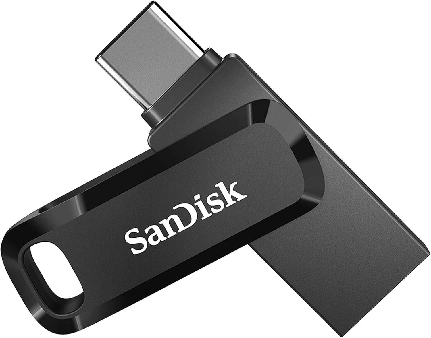 SanDisk Ultra Dual Drive Go 128GB Flash Drive, USB 3.2 Flash Drive, Up to 400MB/s, Reversible USB Type-C and USB Type-A Connectors, Android Smartphone Storage, Tablets, Mac and PC, Black