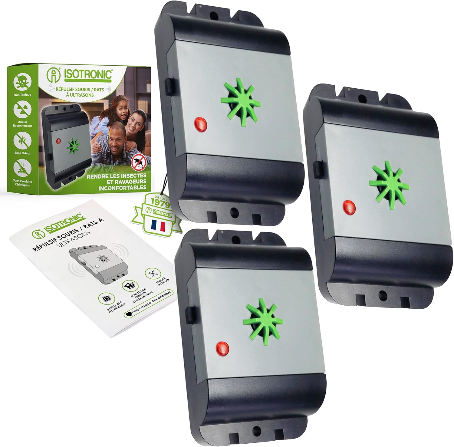 ISOTRONIC Ultrasonic Mouse/Rat Repeller, Winner of Electronic Home Repellent Test (3)