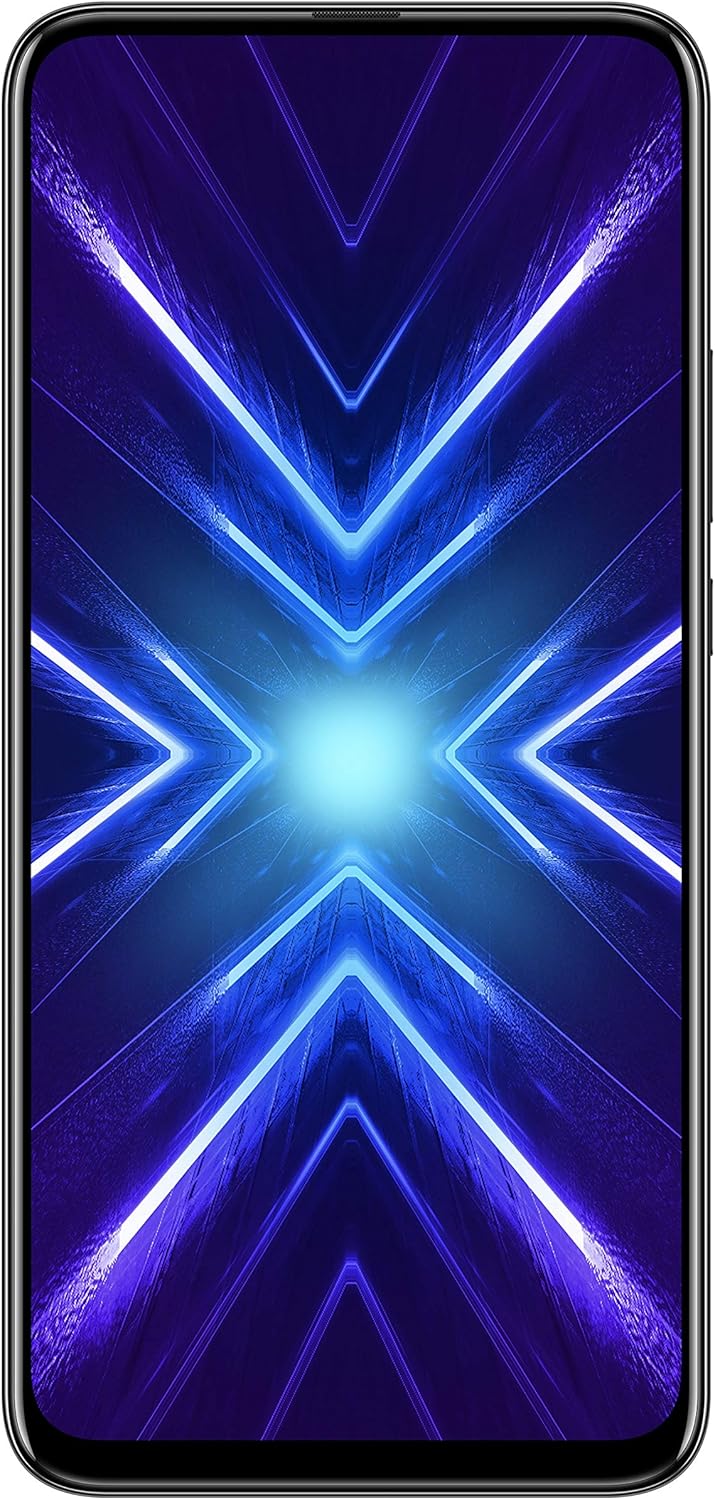 Honor 9X Unlocked Smartphone 4G (6.59 Inches - 128GB Storage - Dual Nano SIM - Android 9.1) Black [French Version] (Refurbished)