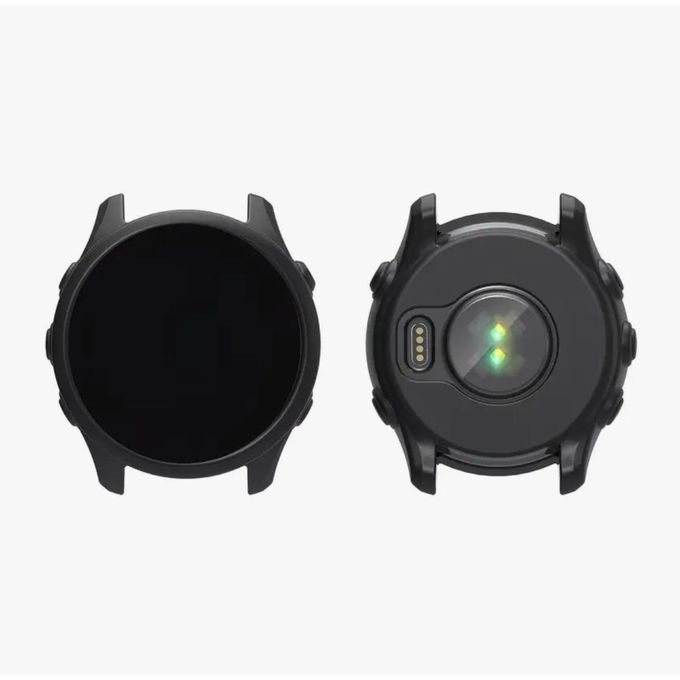 product_image_name-Generic-Braclet de montre avec étui de protection en silicon adaptés avec Garmin Forerunner 255 /265 noire-1
