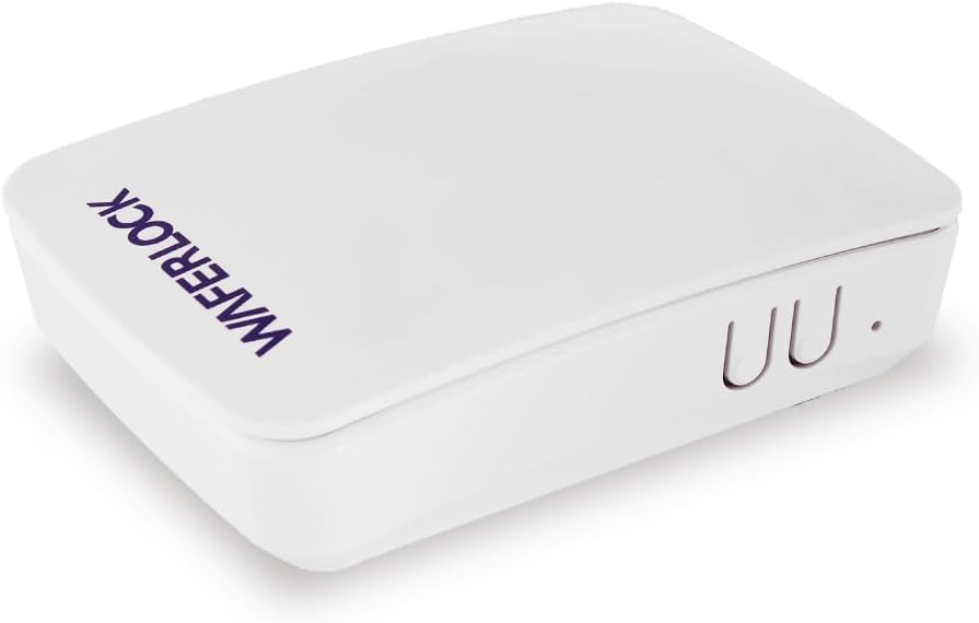 R400 Wired Smart Gateway for Connected Locks | Remote Control Via App | Stable Ethernet Connection (Cable Not Included)