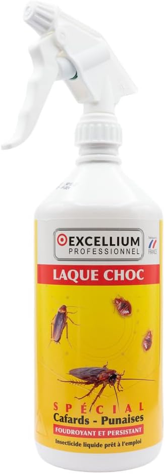Excellium | Special Crawling Insecticide Spray for Cockroaches & Bedbugs | Spray 1 L Long Lasting Protection