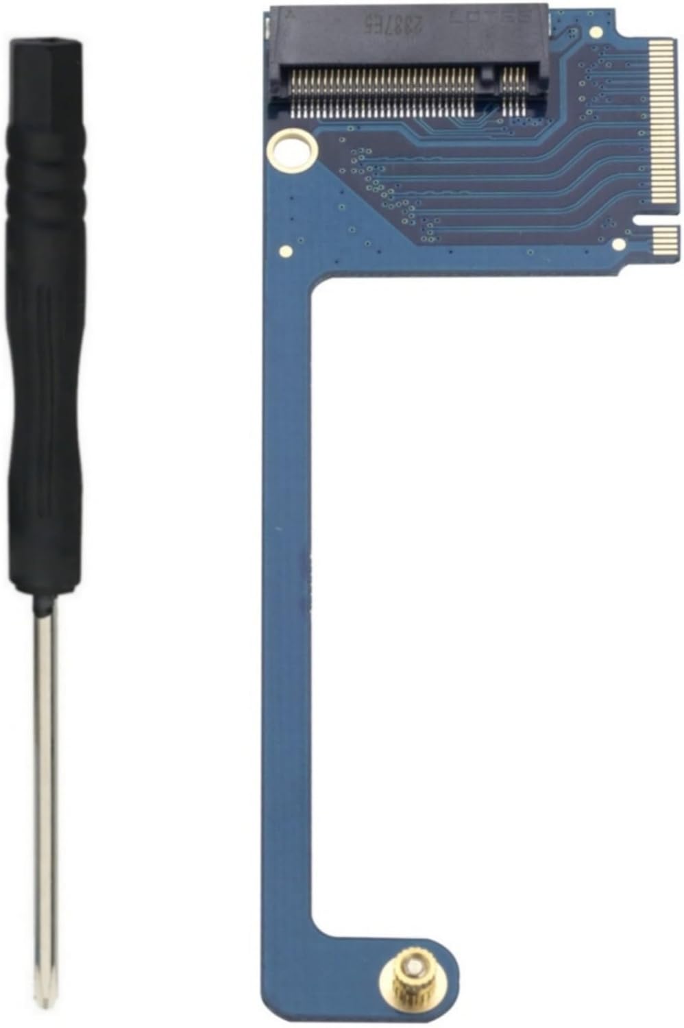 Rog Ally 2280 Modified SSD 2230 High Capacity M.2 NVME PCIE 4.0 Expansion Card Gold 90 Degree Upgrade Converter Card