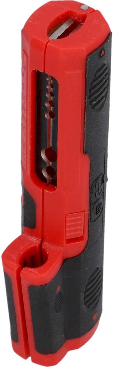 UNITEC Cable stripper for round and longitudinal cutting, for round cables with a diameter of 8 to 13 mm, suitable for RG59 and RG6 coaxial cables