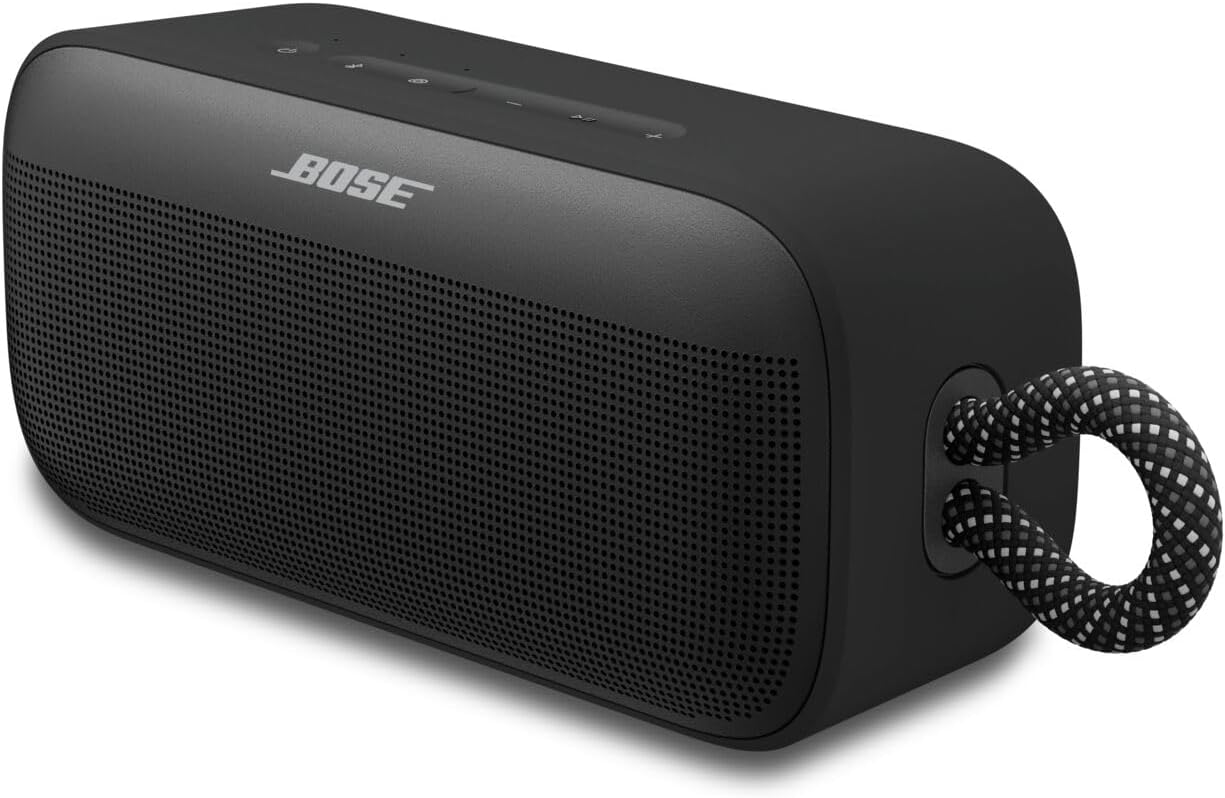 Bose SoundLink Plus, Portable Bluetooth Speaker, Up to 20 Hours of Battery Life, Black