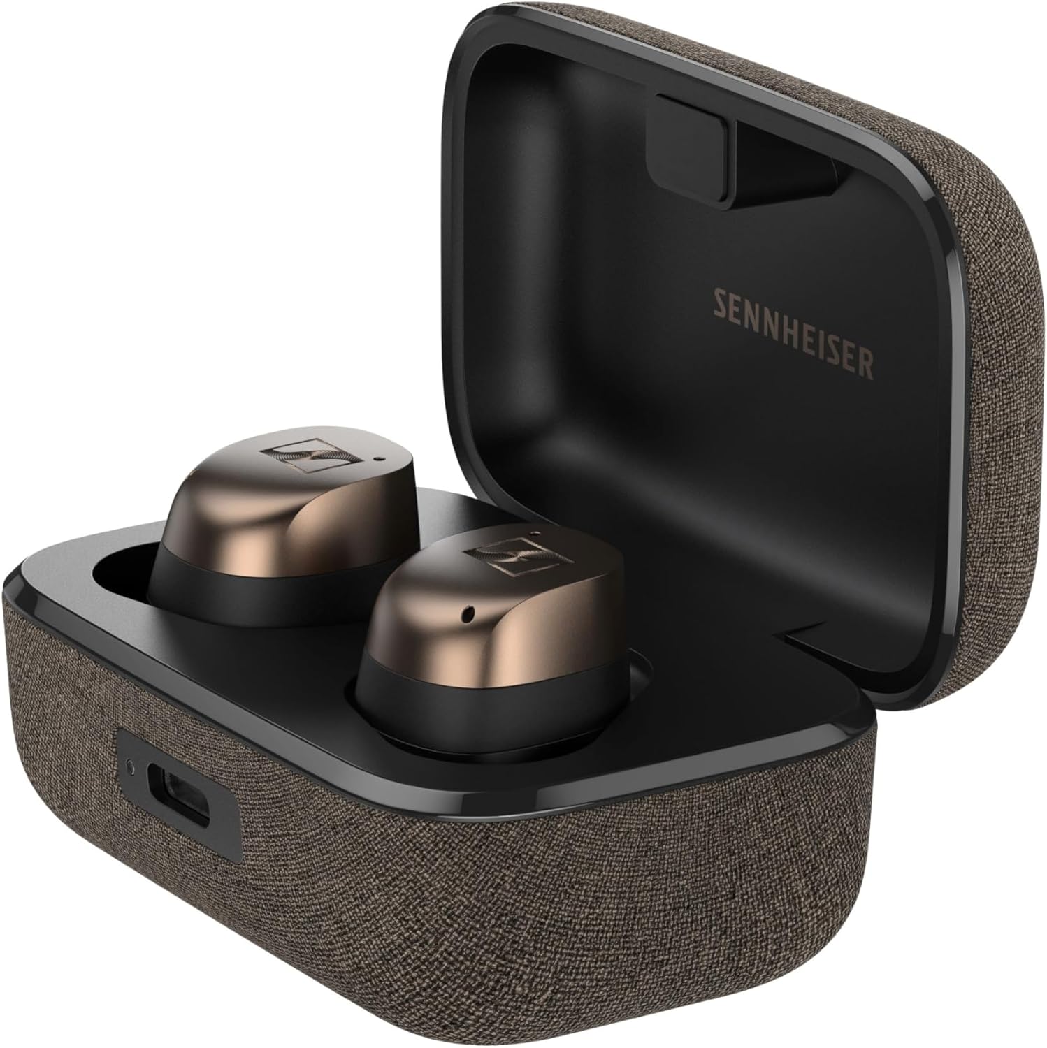 Sennheiser MOMENTUM True Wireless 4 Bluetooth 5.4 In-Ear Wireless Earbuds, Crystal Sound, Noise Reduction, Comfortable Design, 30 Hours of Battery Life, Adaptive ANC, Black/Copper