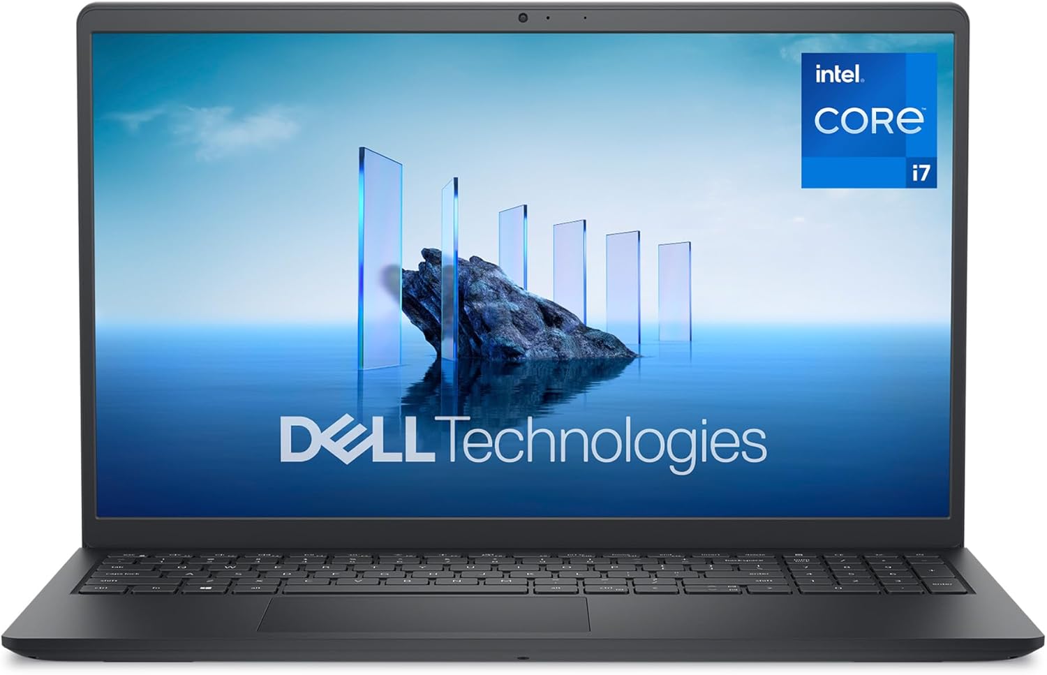 Dell 15 Laptop DC15250 – 15.6" FHD 120Hz, Intel Core i7-1355U, Intel UHD Graphics, 16GB RAM, 512GB SSD, HD Webcam, Windows 11 Home, AZERTY Keyboard, Carbon Black