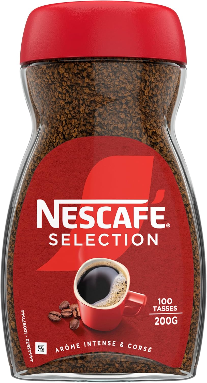 Nescafé Sélection, Soluble Coffee, 200 g Bottle