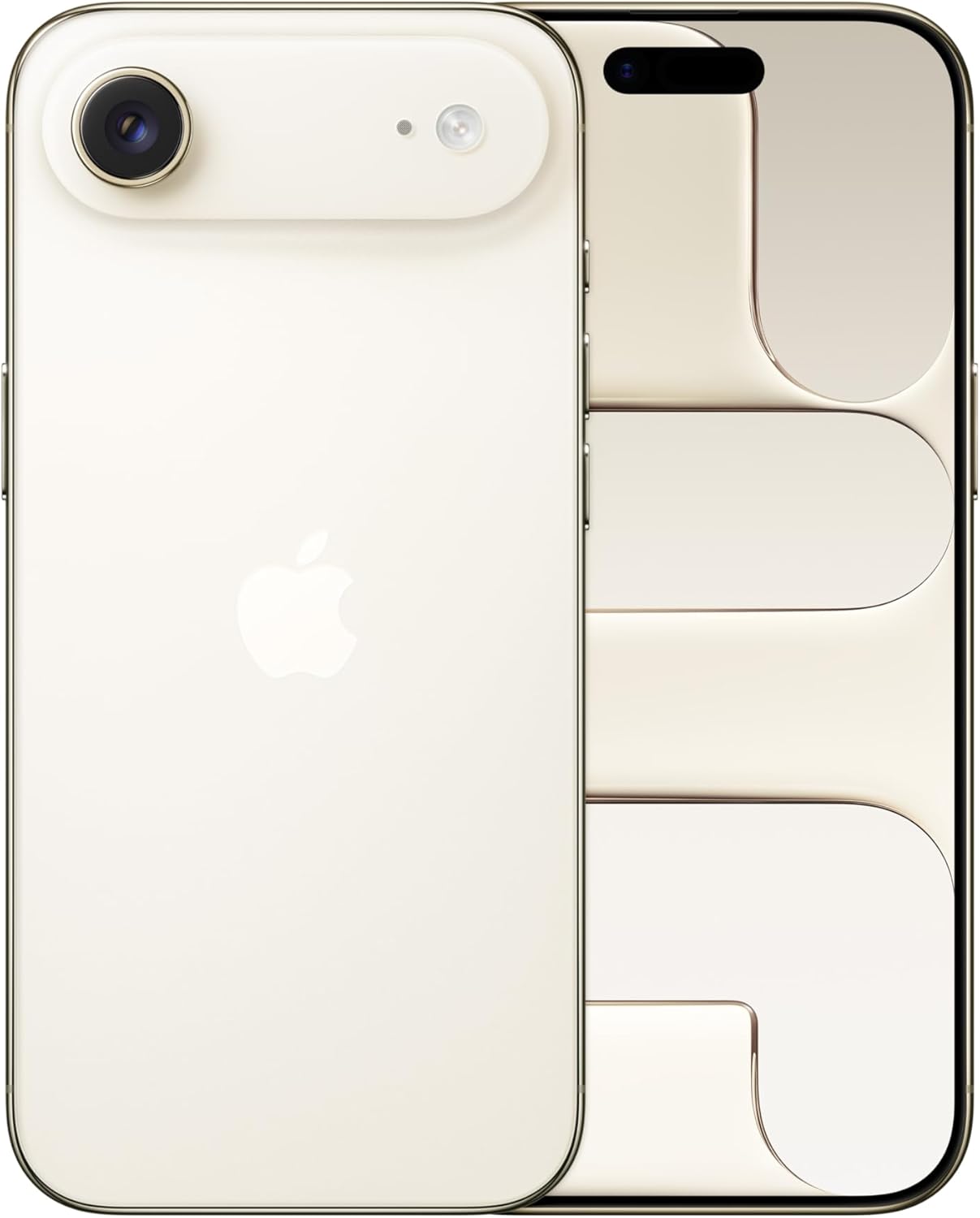 Apple iPhone Air 256GB: The Thinnest iPhone, 6.5-inch Screen Up to 120Hz, Powerful A19 Pro Chip, Front Center Stage Camera, One-Day Battery Life, eSim; Light Gold