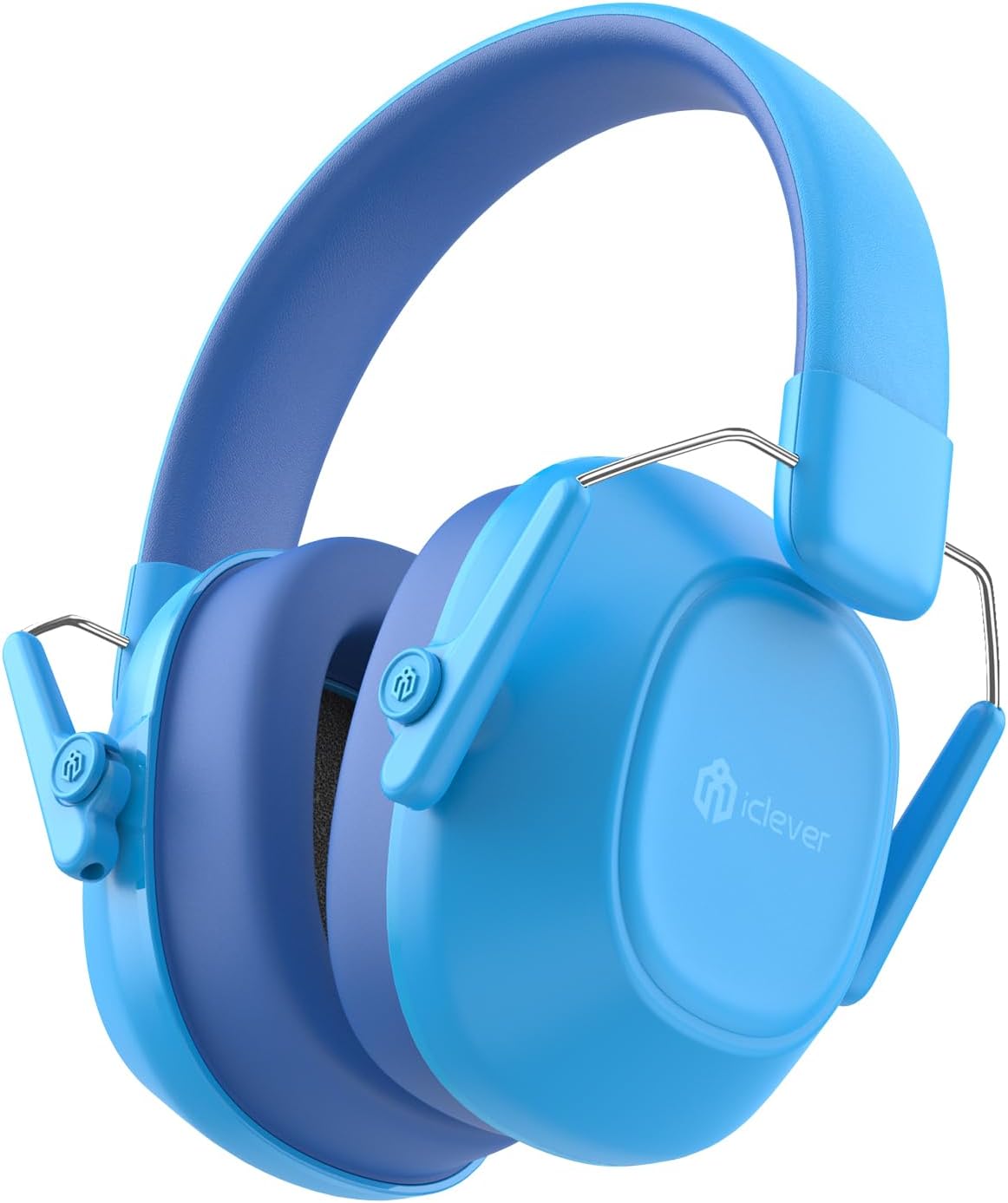 iClever Children's Noise Cancelling Headphones, SNR 29dB Hearing Protection, Adjustable Size for All Ages, Foldable & Comfortable, Noise Cancelling Headphones for Concerts, Fireworks, Autism, Hypersensitivity