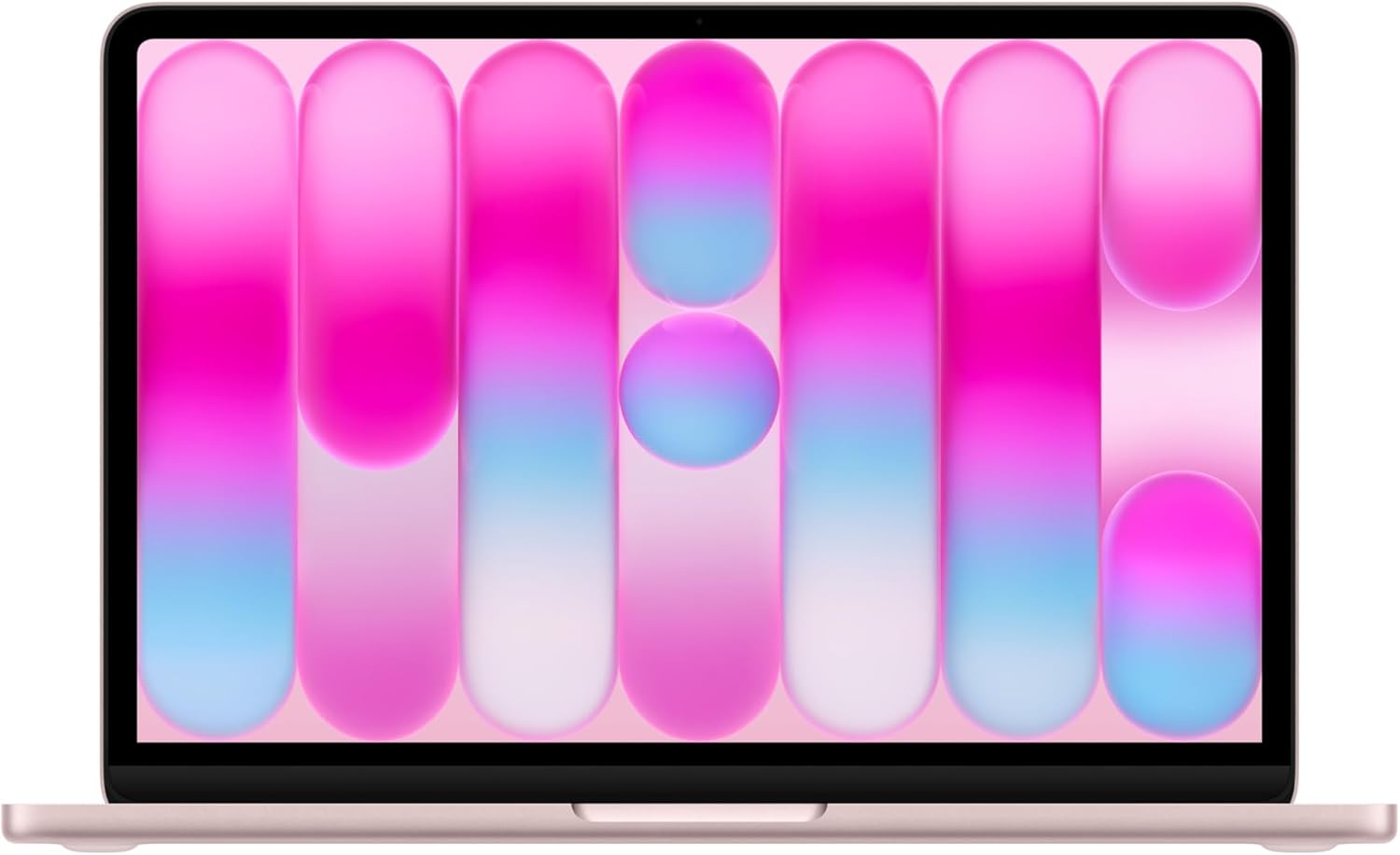 Apple MacBook Neo 13 inch 2026 Portable with A18 Pro Chip: Designed for AI and Apple Intelligence, Liquid Retina Display, 8GB Unified Memory, 256GB SSD, 1080P HD FaceTime Camera; Blush Pink