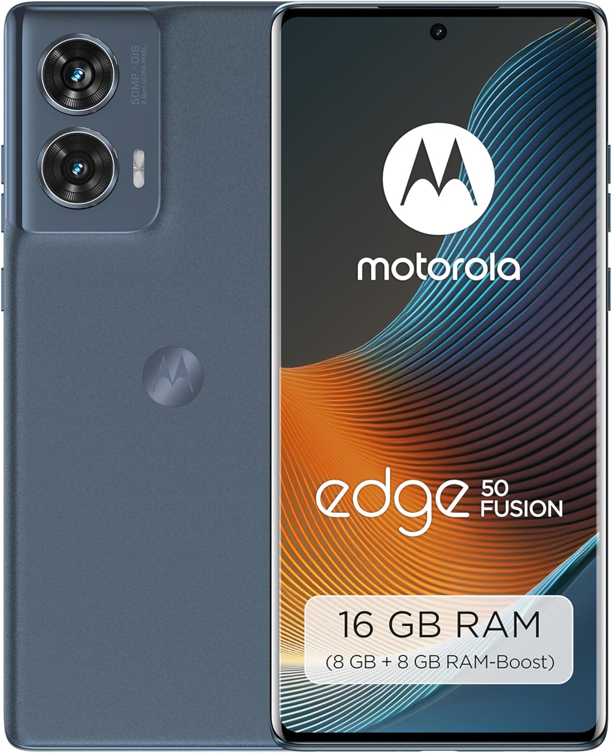 Motorola Edge 50 Fusion, Dual, 256GB 8GB Ram, Blue