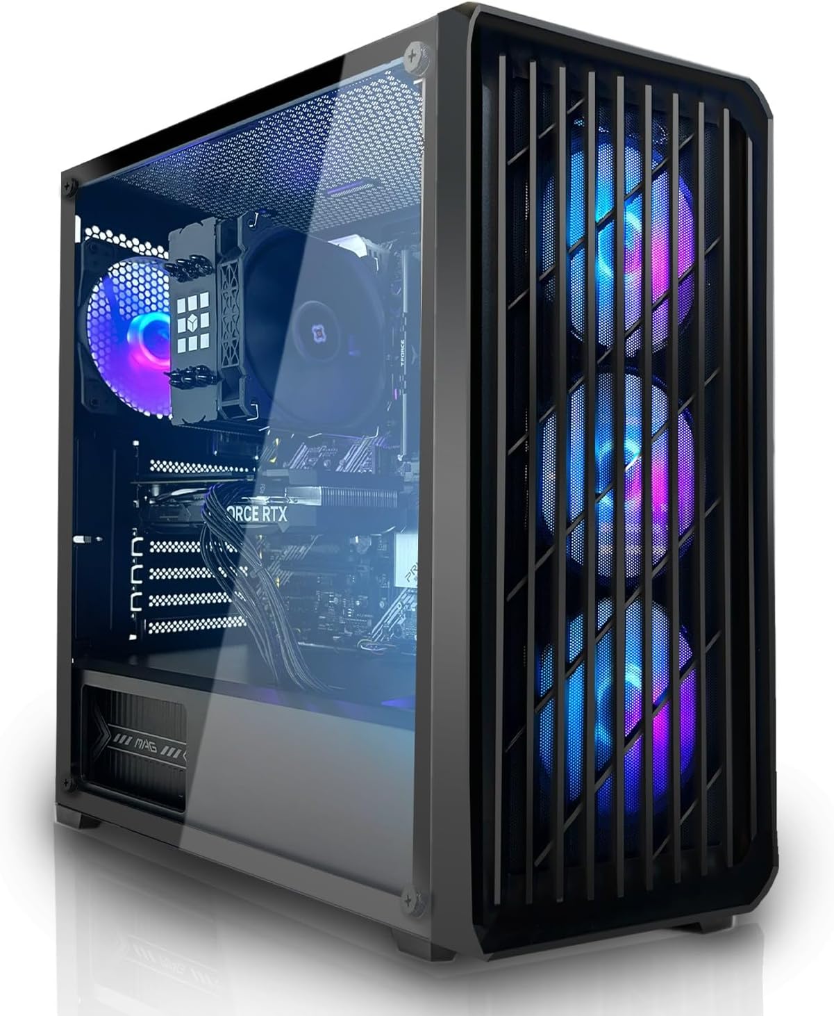 SYSTEMTREFF Basic Gaming PC - AMD Ryzen 7 5700G - 32GB RAM - 1TB M.2 SSD